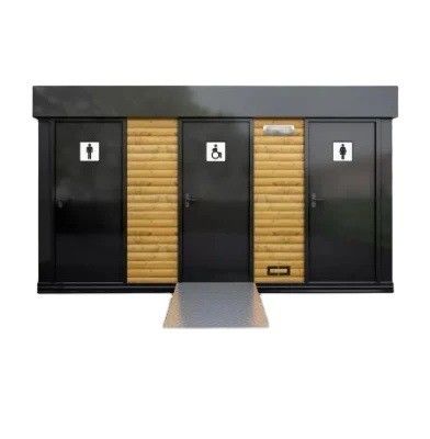 Σύγχρονο στυλ σχεδιασμού 20FT/40FT Flat Pack Container House για το μοντέρνο κινητό μπάνιο