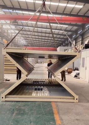 Σύγχρονο σχεδιασμό Container House για εξατομικευμένο αναδιπλούμενο μικροσκοπικό αναδιπλούμενο πακέτο