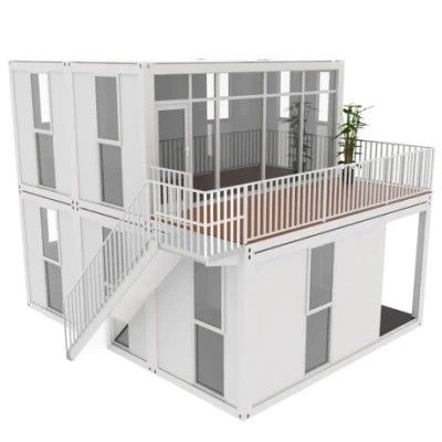 20ft ή 40ft κινητή διαβίωση κοντέινερ σπίτι με εξατομικευμένη γαλβανισμένη δομή χάλυβα
