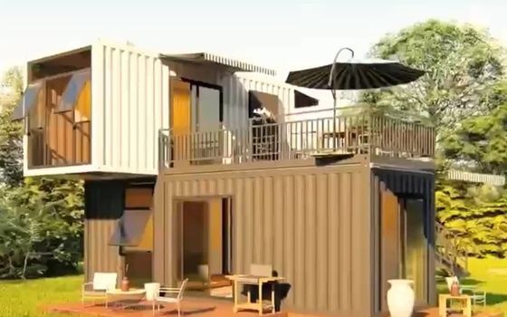 Ξενοδοχείο Flat Pack Container House Φορητή και προσαρμόσιμη λύση διαμονής