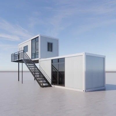 Επεκπεραίωτο Σπίτι Φλατ Pack Container Mobile Living Container House