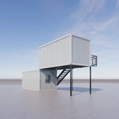 Επεκπεραίωτο Σπίτι Φλατ Pack Container Mobile Living Container House
